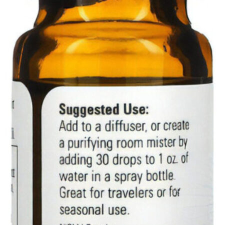 Mistura Purificadora De Óleo De Ar Puro Now Foods 30 Ml Sfn - Imagem 2