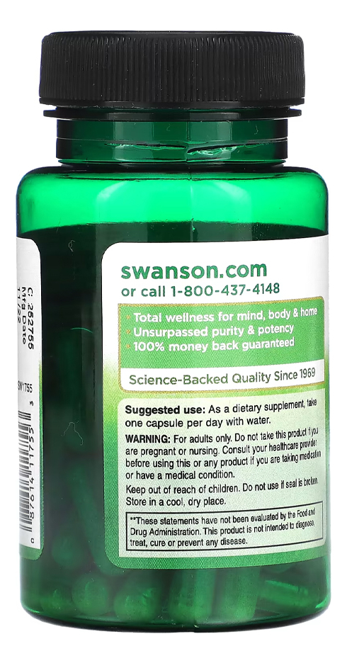 Bile De Boi Ox Bile 90mg Swanson Padronizado 60 Cápsulas - Imagem 2