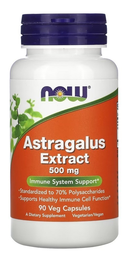 Astragalus Erva Chinesa 500mg Now Foods 90vcaps