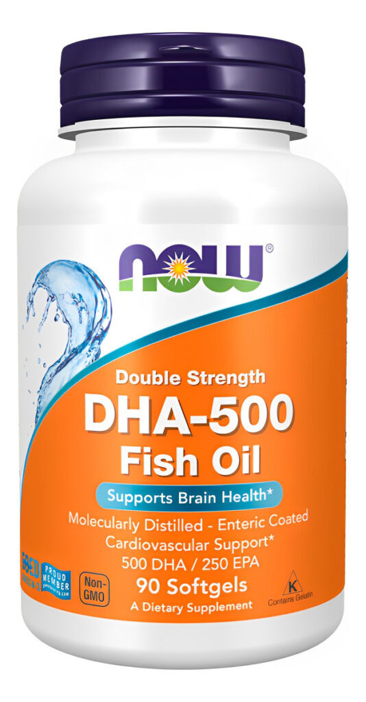 Dha-500 250epa Óleo De Peixe 90soft Importado
