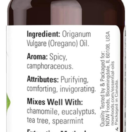 Óleo De Oregano Now Foods 30ml 100% Puro 2un - Imagem 3