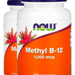 Vitamina B-12 1mg Metilcobalamina Now 100 Past Importado 2un
