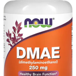 Dmae 250mg Now Foods Dimetilaminoetanol 100 Veg Caps Sabor N/a