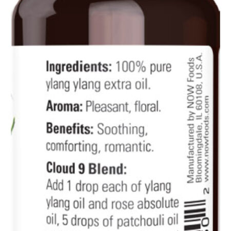 Óleo Extra De Ylang Ylang Now Foods 30ml Puro - Imagem 2
