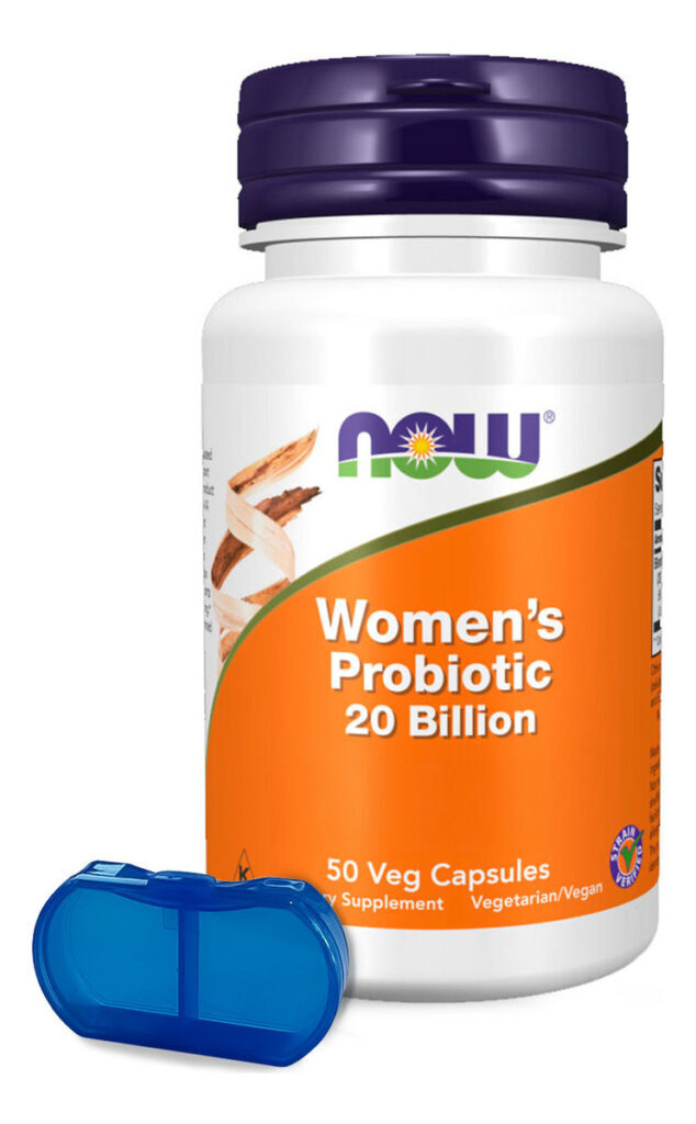 Probiótico 20bi Mulheres Now Foods Probiotic 50cap