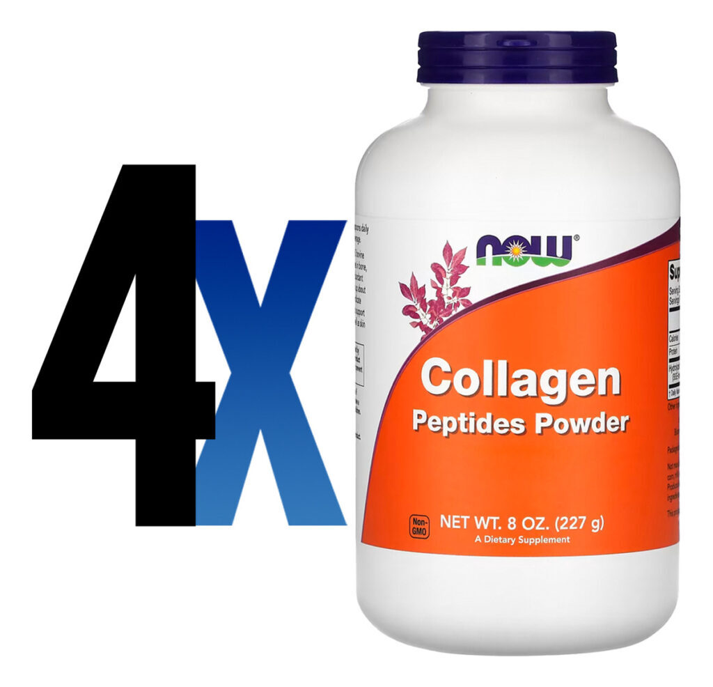 Peptídeos De Colágeno Em Pó Now Foods 227g Importado 4un - Imagem 2