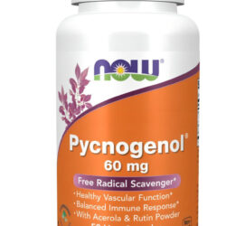 Pycnogenol 60mg 50 Caps Veg Now Foods Sabor Sem Sabor