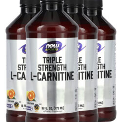 L-carnitina Líquida Now Foods 473 Ml Importado 4un
