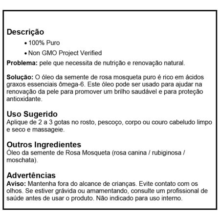 Óleo De Semente Rosa Mosqueta Now Foods 30ml Importado - Imagem 4