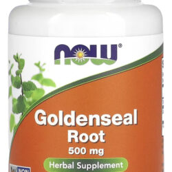 Raiz De Goldenseal 500mg Now Foods 50 Cápsulas Importado