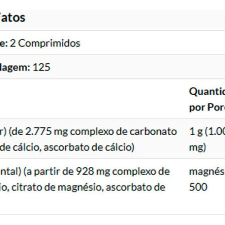 Cálcio E Magnésio 500/250mg 250 Tabs Importado 4un Now Foods - Imagem 5