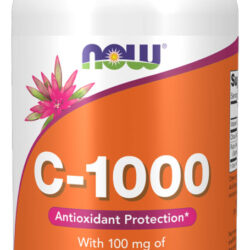 Vitamina C-1000mg Now Foods E 100mg Bioflavonóides 250caps Sabor N/a