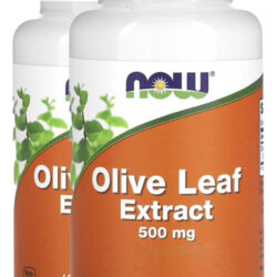 Extrato Folha De Olive 500mg 60 Cáps Importado 2un Now Foods