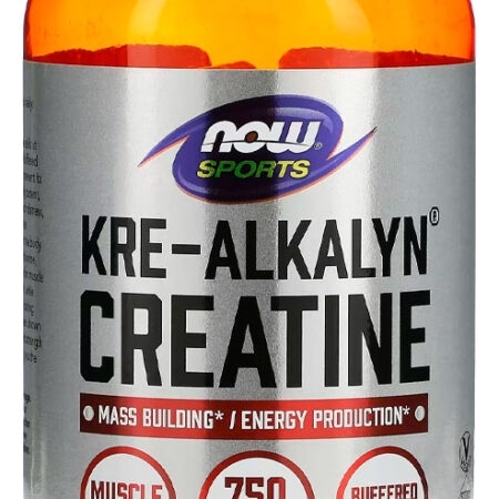 Creatina Kre-alkalyn 750mg Now Foods 240cáps Importado 3un - Imagem 5