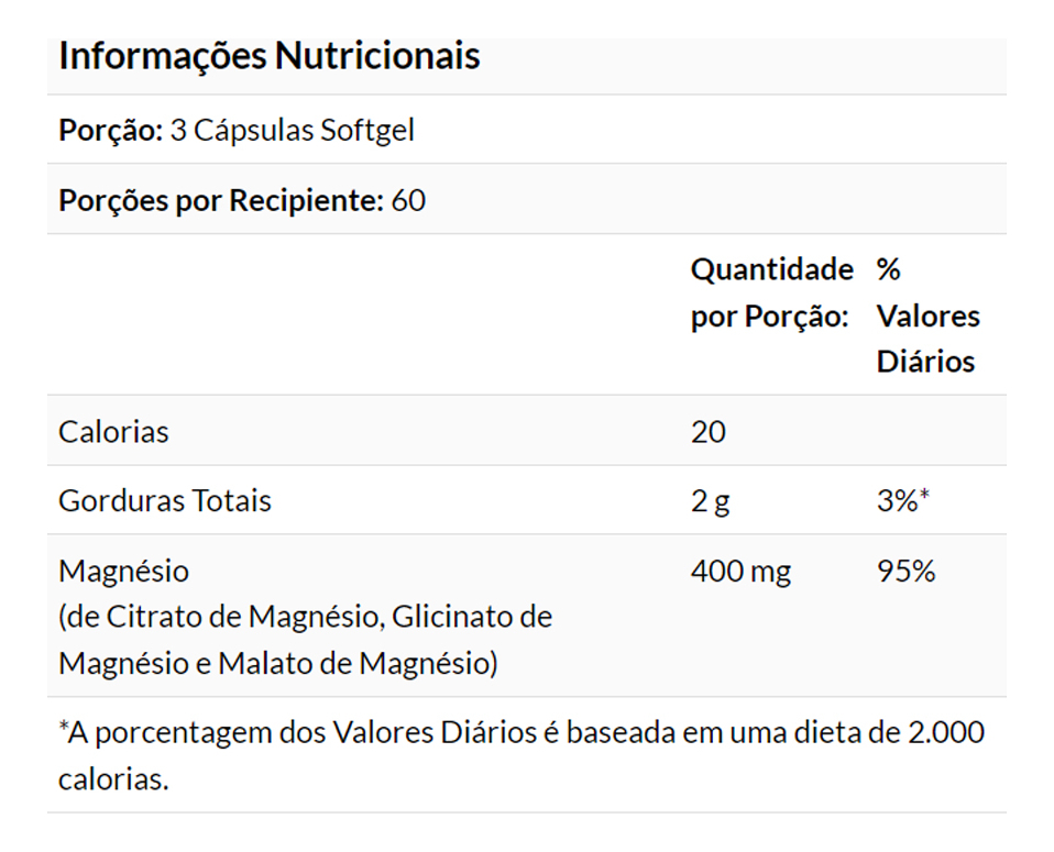 Citrato De Magnésio Now Foods 180 Softgels + Porta Cápsulas - Imagem 4