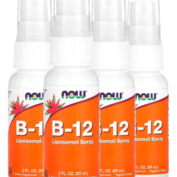 Vitamina B-12 Now Foods Spray 59ml Importado 4un