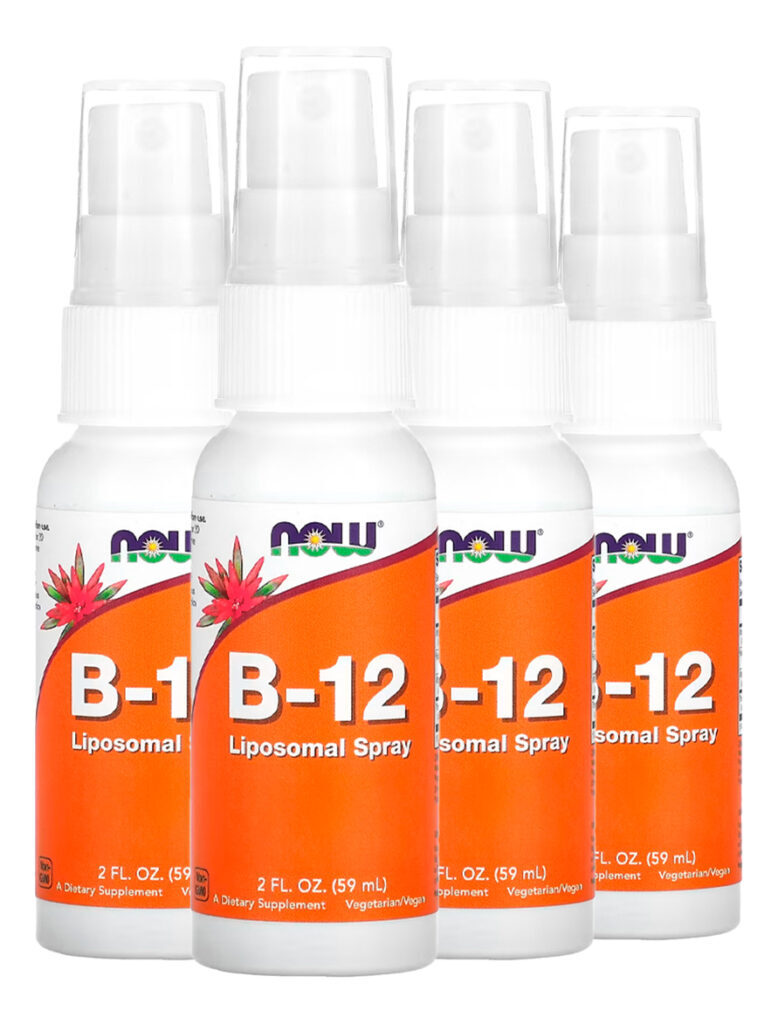 Vitamina B-12 Now Foods Spray 59ml Importado 4un