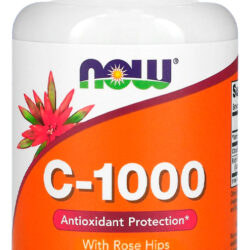 Vitamina C 1000mg E Rosa Mosqueta Now Foods 100tabls Sabor N/a