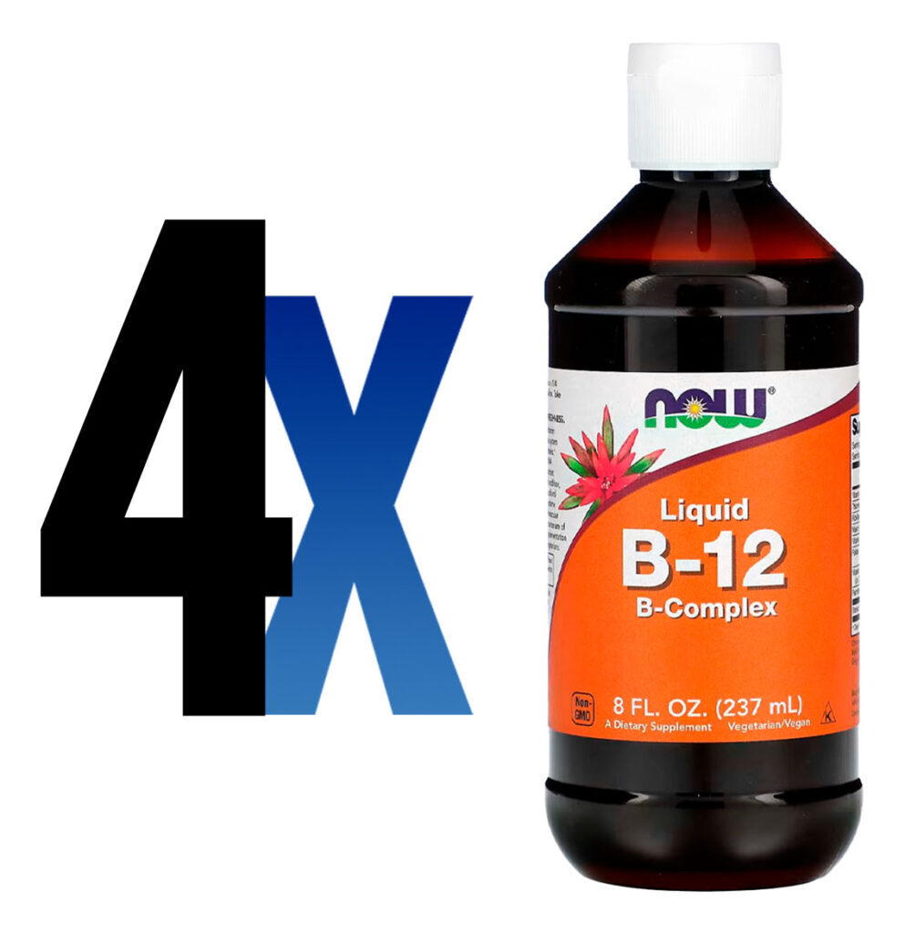 Complexo De Vitamina B-12 Now Foods 237 Ml Importado 4un - Imagem 2