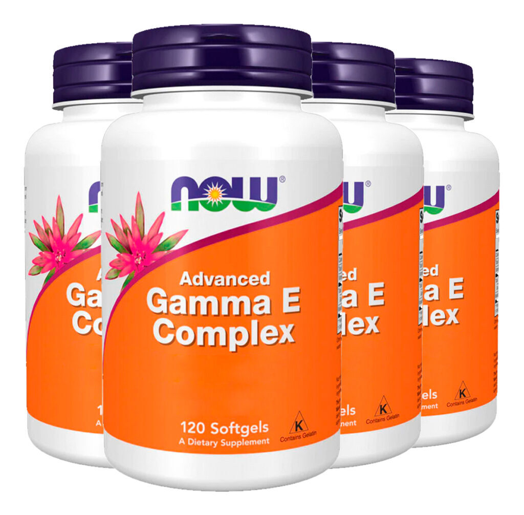 Complexo Gama E Advanced Now Foods 120 Soft Importado 4un