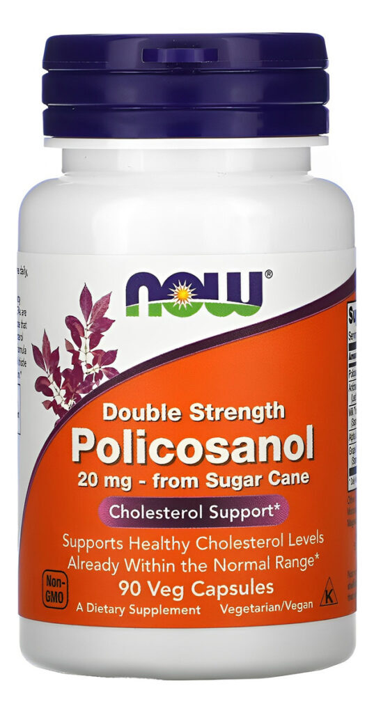 Policosanol 20mg Now Foods 90 Cápsulas Importado 5un - Imagem 5