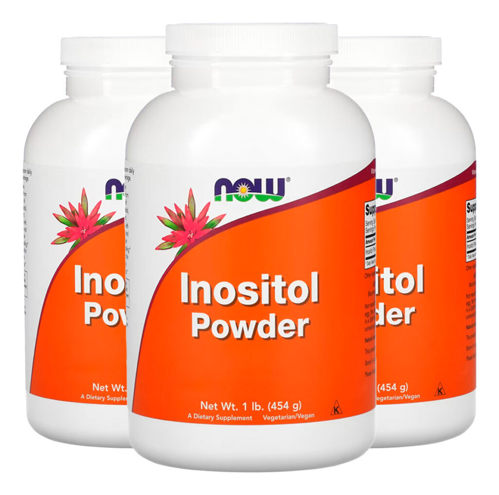 Pó De Inositol Now Foods Mio-inositol 454g Importado 3un