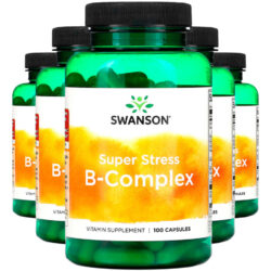 Complexo B Com Vitamina C Swanson 100 Caps Importado 5un