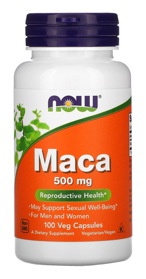 Suplemento En Cápsula Now Maca X 0.5g
