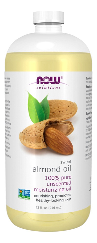 Óleo Amendoa Doce Now Foods 946 Ml Puro