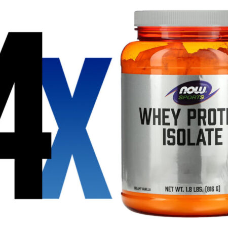 Whey Protein Pó 816 G Sabor Baunilha Importado 4un Now Foods - Imagem 2