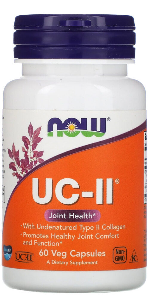 Colágeno Tipo 2 Uc-ii 40mg 60 Veg Caps Nowfoods Sabor Sem Sabor