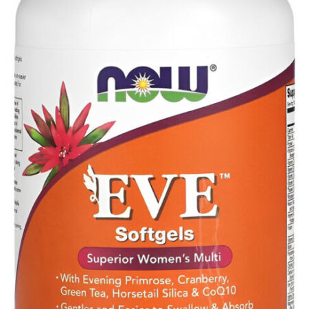 Multivitamínico Eve Mulheres Now Foods 90 Soft Importado 5un - Imagem 5