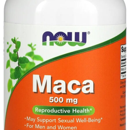 Maca Peruana 500mg Now Foods 250 Veg Caps 4un - Imagem 3