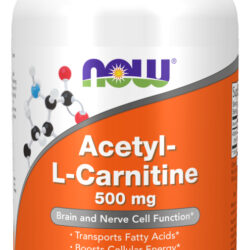 Suplemento En Cápsula Now Acetyl-l-carnitine X 200g