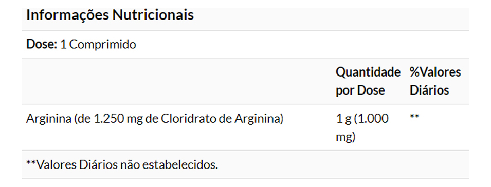 L-arginina 1000mg Now Foods 120 Tablets + Porta Cápsulas - Imagem 4