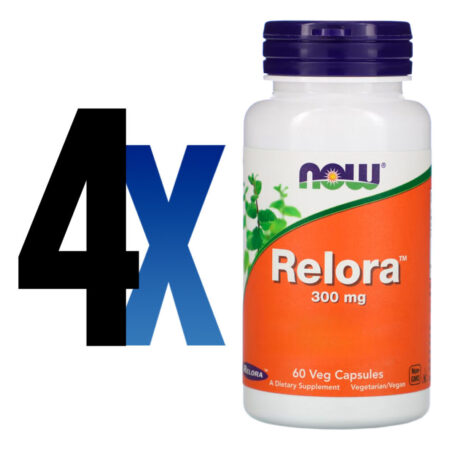 Relora Extracto 300mg Now Foods 60veg Cápsulas Importado 4un - Imagem 2