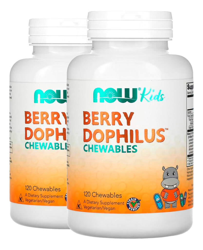 Berrydophilus Kids 120 Past Importado 2un Now Foods