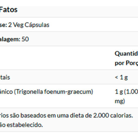 Now Foods Feno-grego 500mg 100 Capsulas - Imagem 4