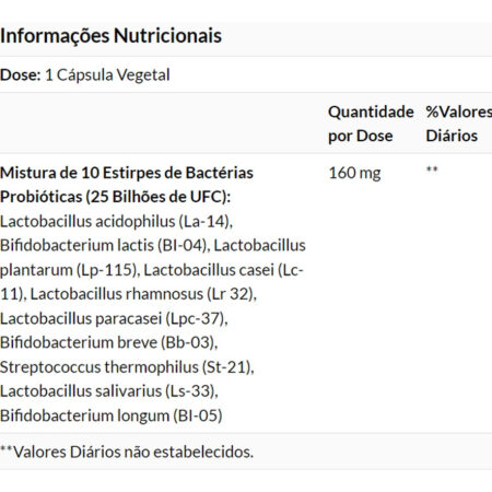 Probiótico10 25 Bilhões Ufc 50cáps Importado 5un Now Foods - Imagem 5