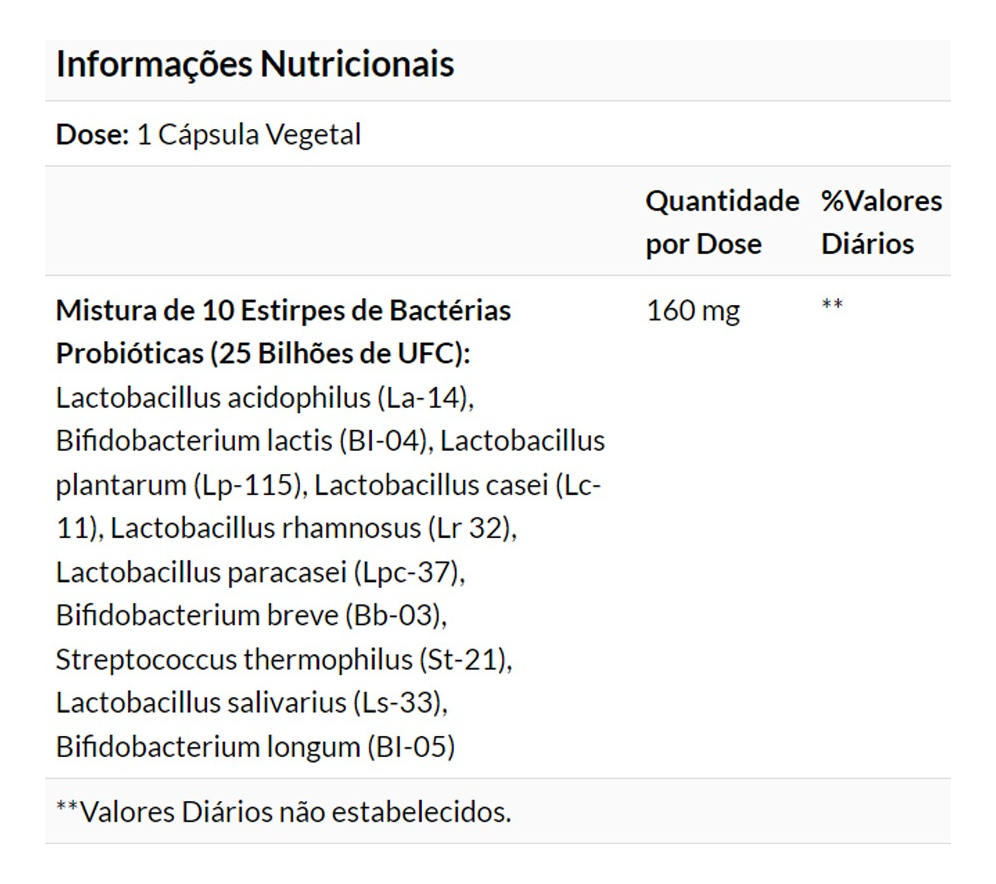 Probiótico10 25 Bilhões Ufc 50cáps Importado 5un Now Foods - Imagem 5