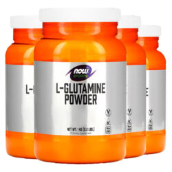 L-glutamina Em Pó Now Foods Sports 1kg Pó Puro Importado 4un