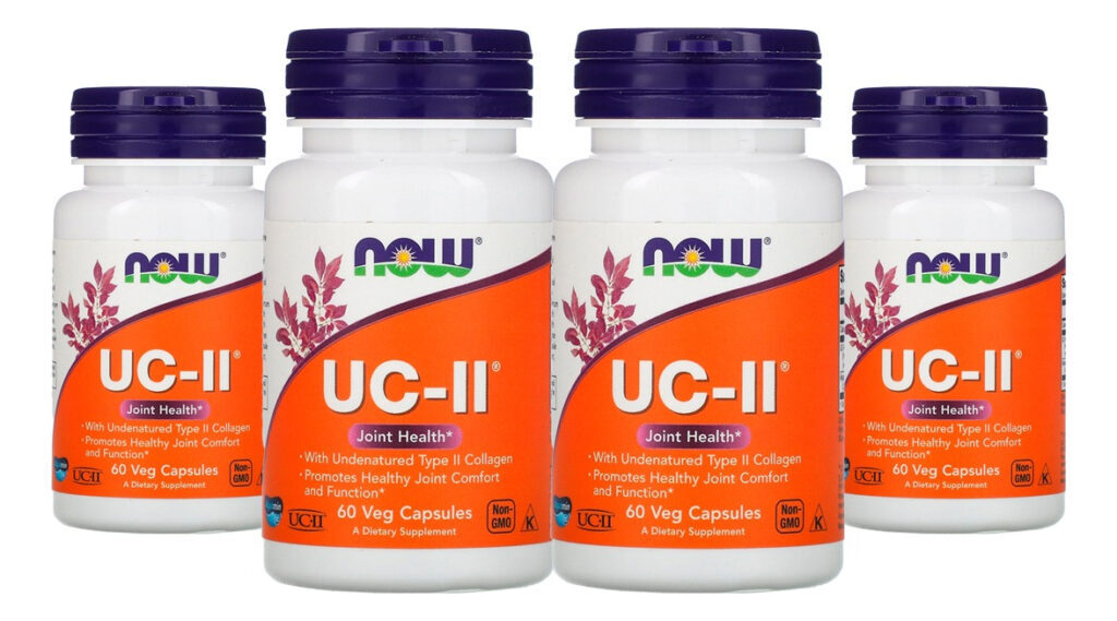 Colágeno Tipo 2 Uc-ii 40mg Now Foods 60 Veg Caps 4un