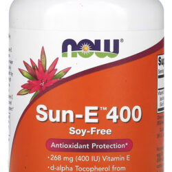 Vitamina E Sun-e 400 268mg Now Foods 120soft Importado
