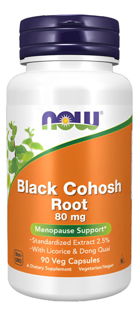 Black Cohosh Root 80mg Now Foods 90 Veg Cáps Importado 5un - Imagem 5