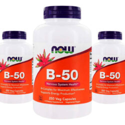 Vitamina B 50mg Now Foods Vitamin B-50 250 Veg Caps 5un