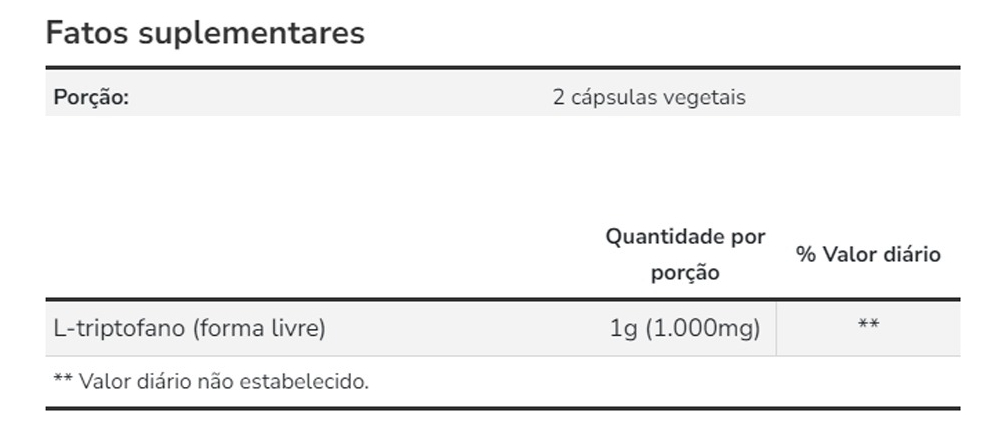L-triptofano 500mg 60 Cápsulas Importado 2un Now Foods - Imagem 5