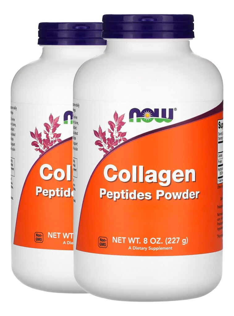 Peptídeos De Colágeno Em Pó 227g Importado 2un Now Foods