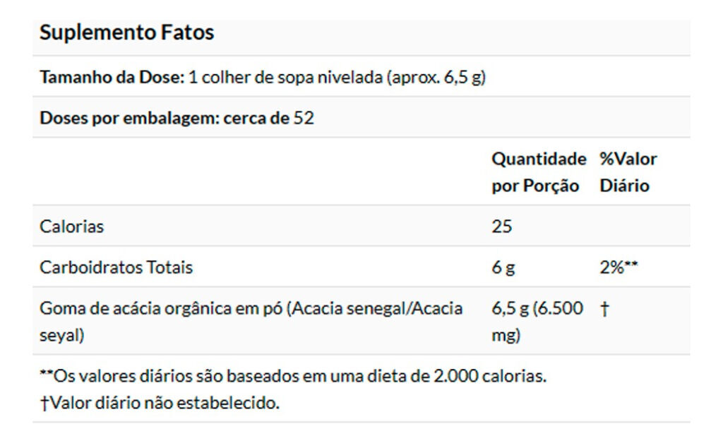 Acácia Pó Orgânico 340g Puro Importado 5un Now Foods - Imagem 5