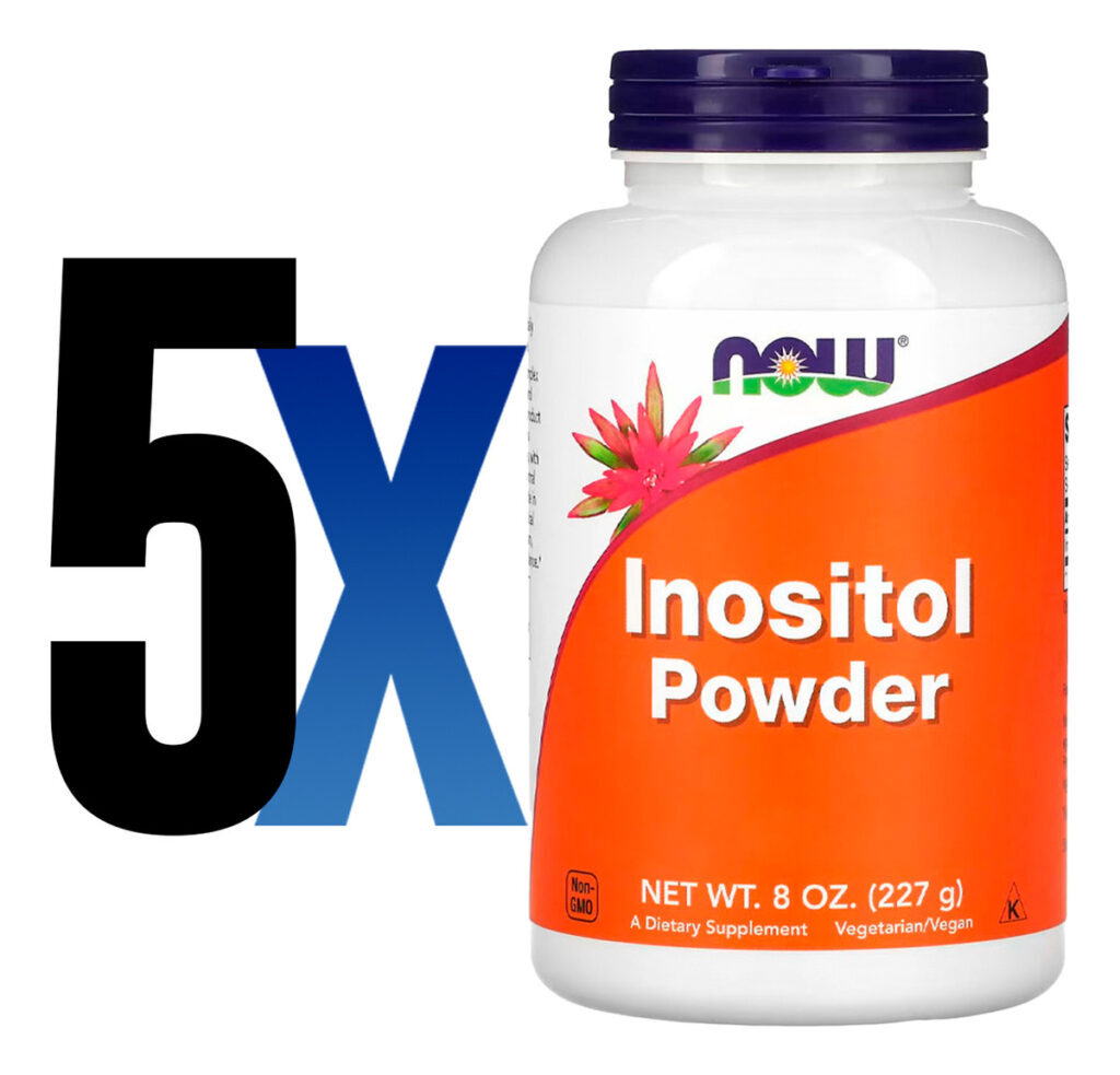 Pó De Inositol 227 Gramas Importado 5un Now Foods - Imagem 2