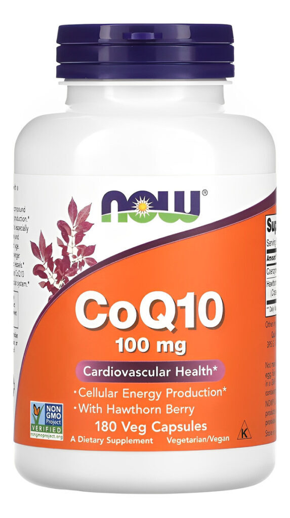 Coenzima Coq10 100mg Now Foods 180 Cápsulas Importado 3un - Imagem 5